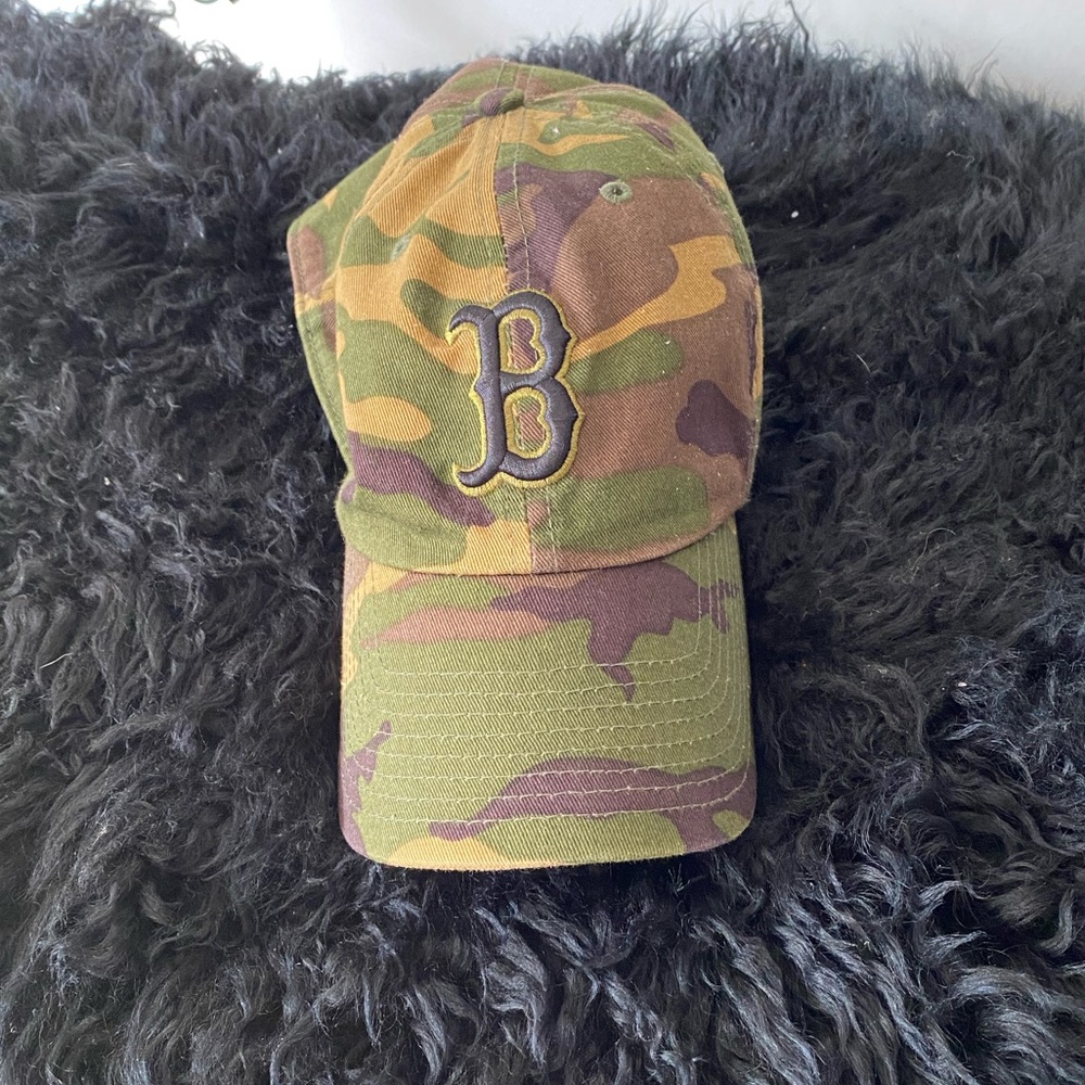 Camo Sox hat